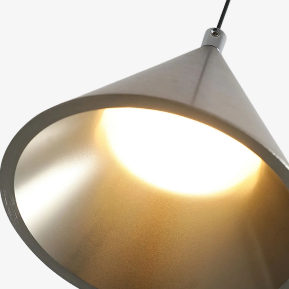 Veridia Minimalistische Verstelbare Hanglamp - Aluminium Hanglamp voor Slaapkamer en Nachtkastje HL3534