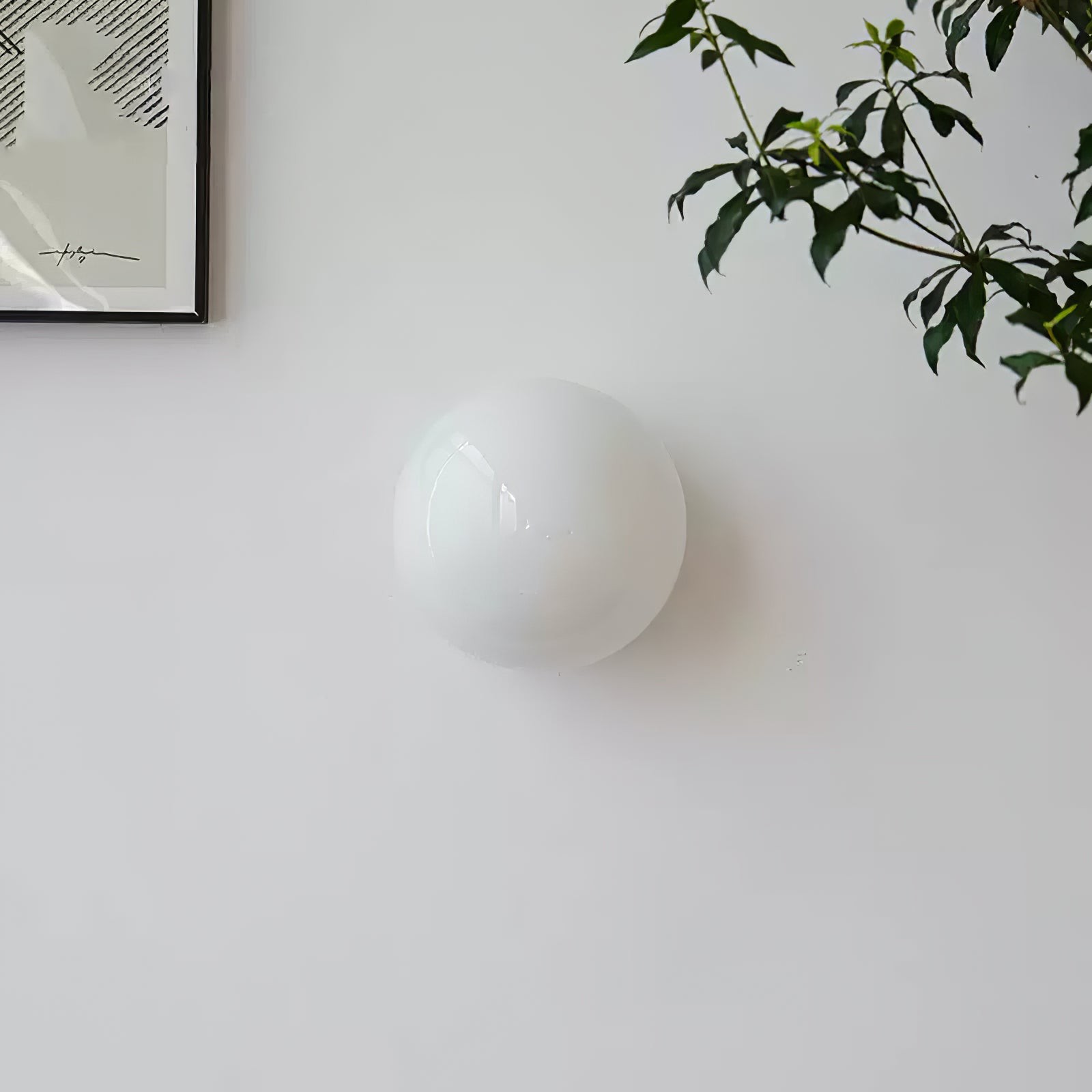 Minimalistische Bauhaus Orb Stijl Wandlamp HL531