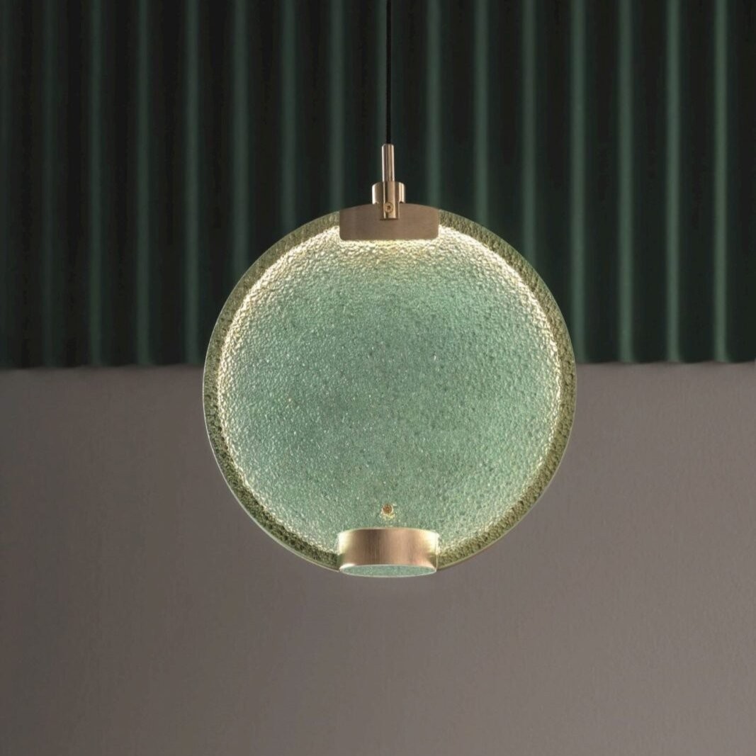 Horo hanglamp met messing frame HL1210