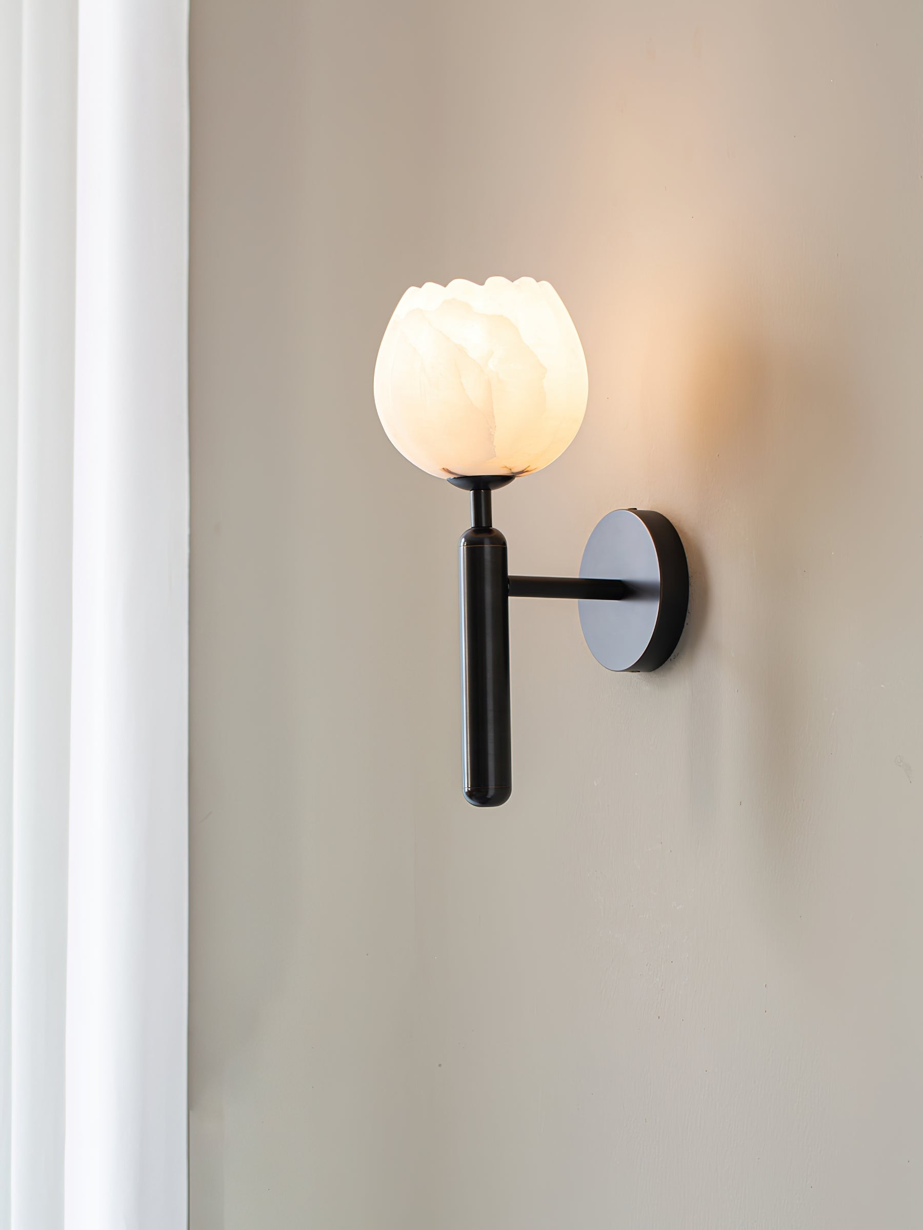Mian alabaster wandlamp HL2992