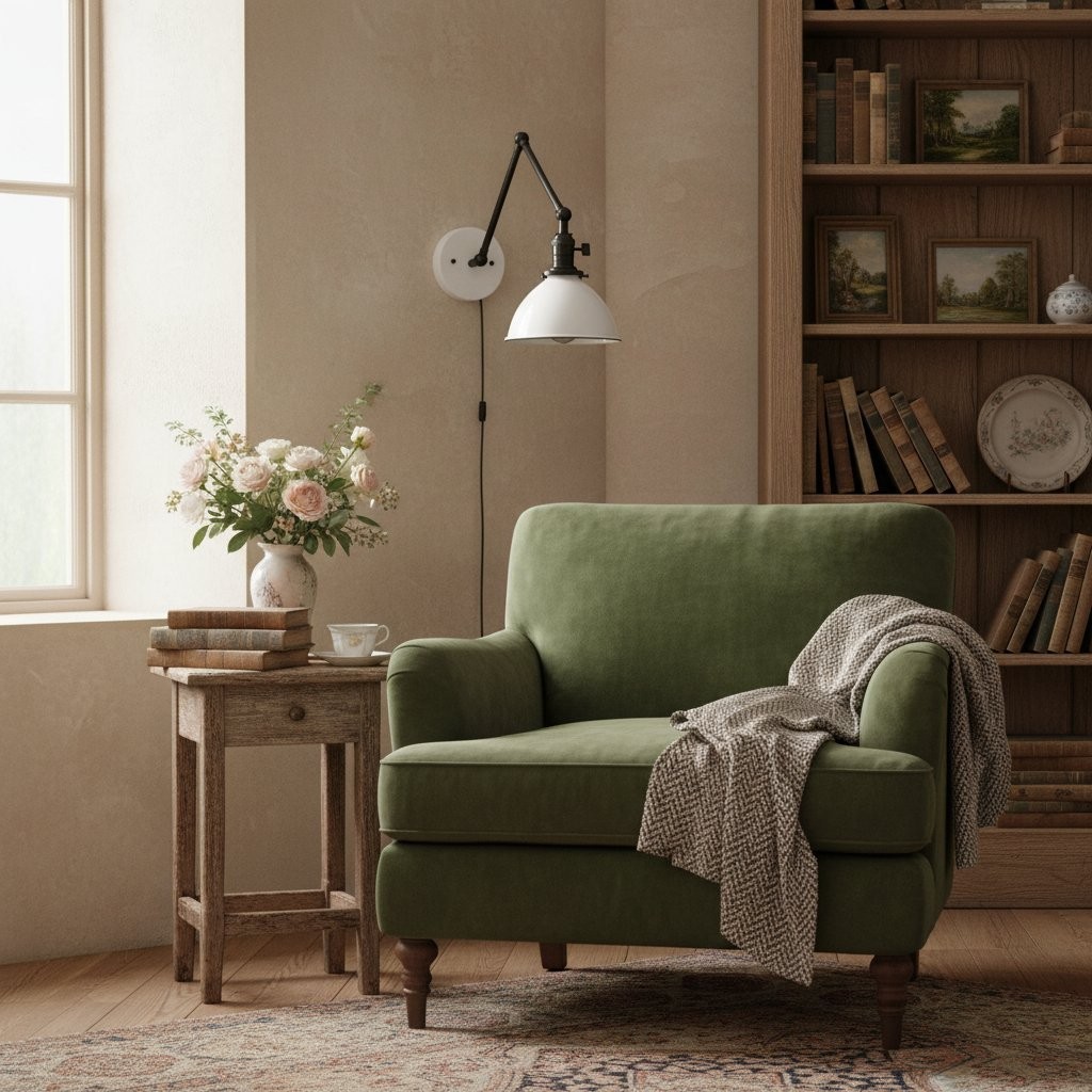 Conique metalen vintage industriële wandlamp met zwenkarm - verstelbare koepelvormige kap voor studie HL1675
