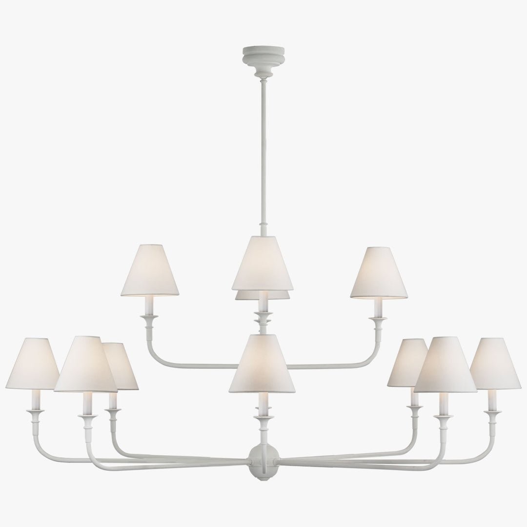 Piaf Grande moderne industriële metalen kroonluchter HL1417