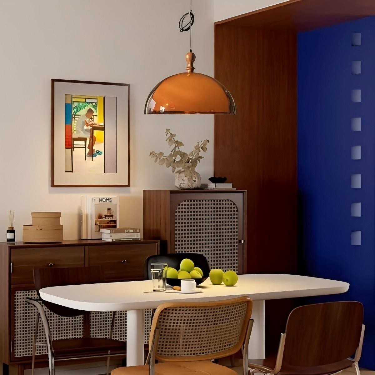 Moderne koepelvormige hanglamp voor keuken HL450