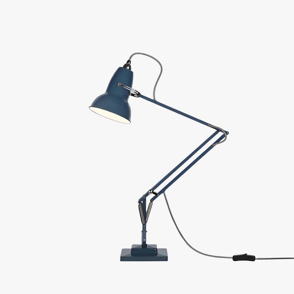 Modryx tafellamp met veerarm van metaal - Vintage verstelbare bureaulamp voor studiekamer HL1820