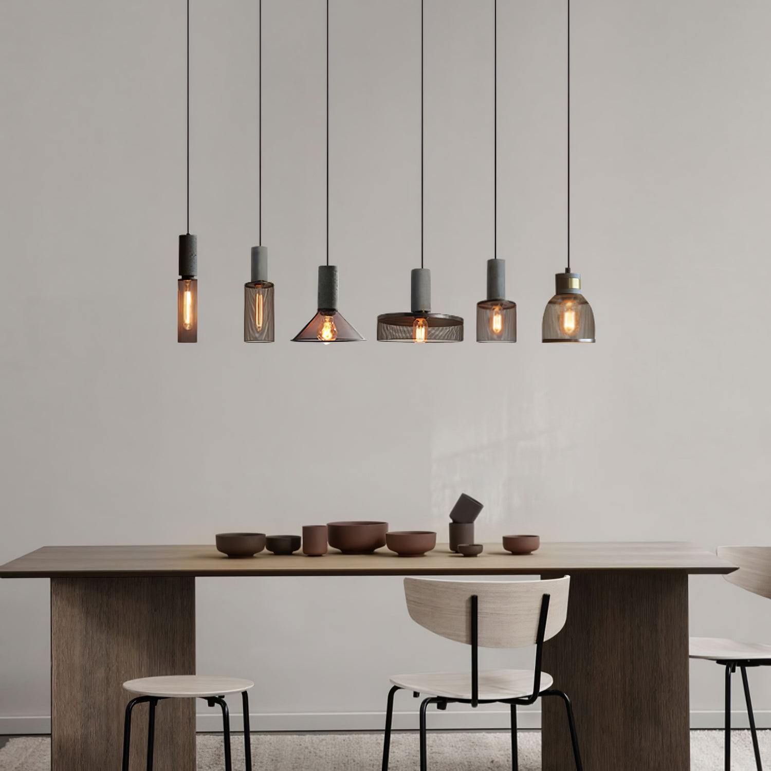 Cement Mesh Hanglamp HL503