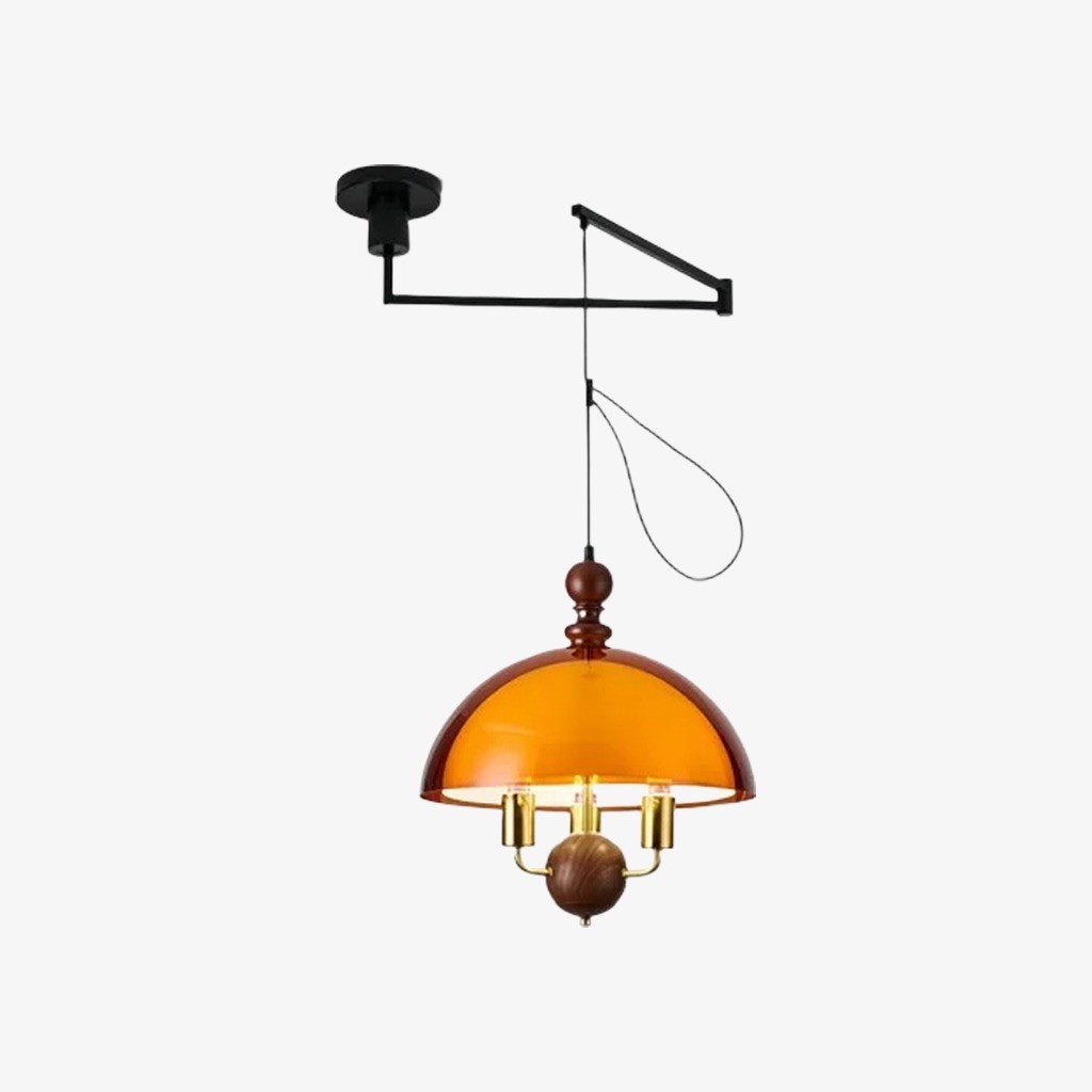 Afterglow Sunset Middeleeuwse Hanglamp - Franse Acryl Hanglamp voor Eetkamer en Hal HL2296