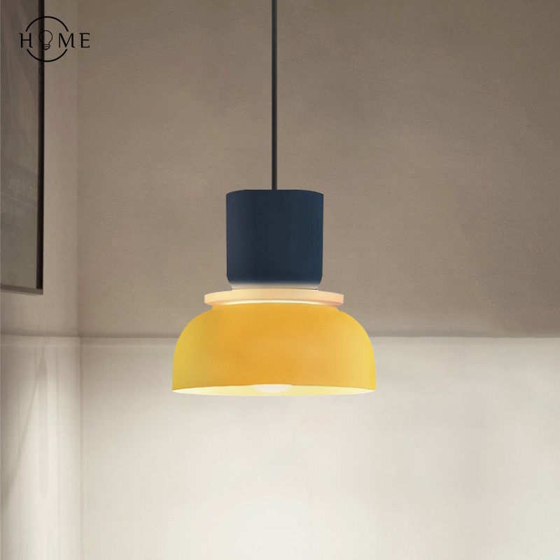 Macri Acryl Kleurrijke Komvormige Hanglamp - Moderne Levendige Hanglamp voor de Keuken