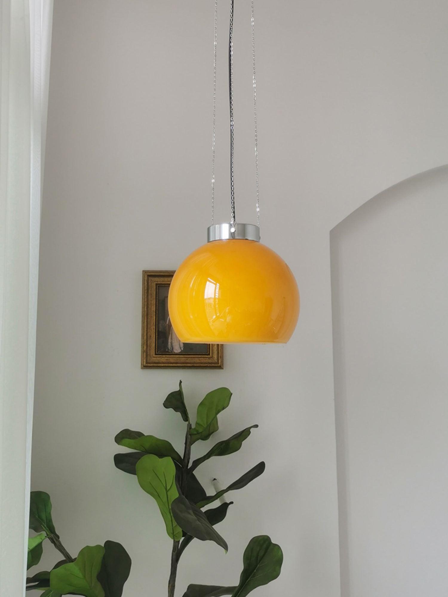 Vintage Bauhaus creatieve halfronde hanglamp HL604