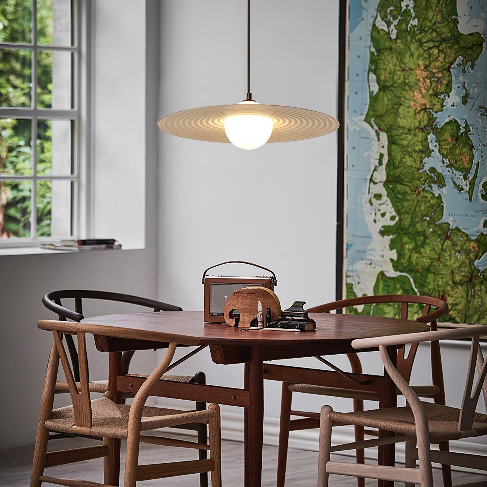 Creatieve schijfvormige hanglamp HL707