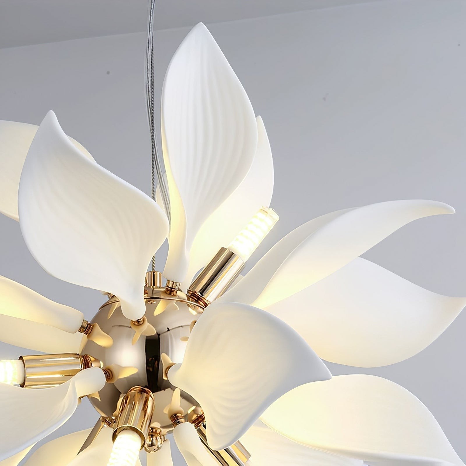 Petaline Bloom keramische bloemen hanglamp HL1219