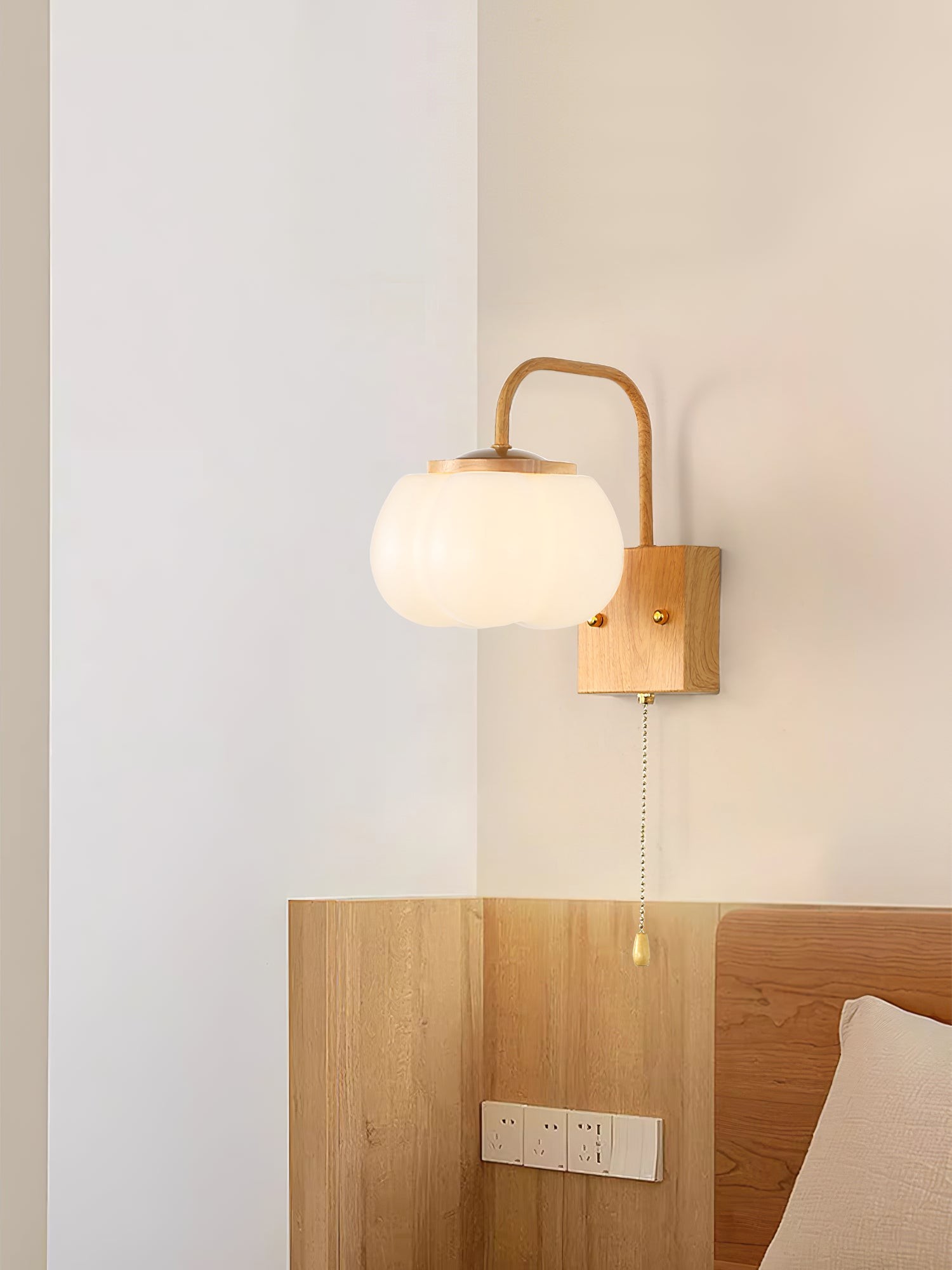 Kapok bloem wandlamp HL2972