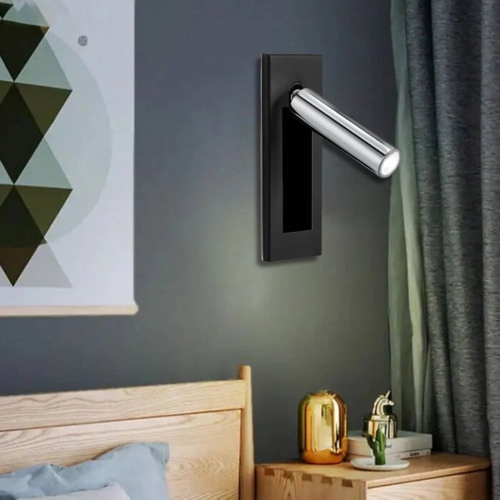 De moderne vierkante wandlamp HL3343