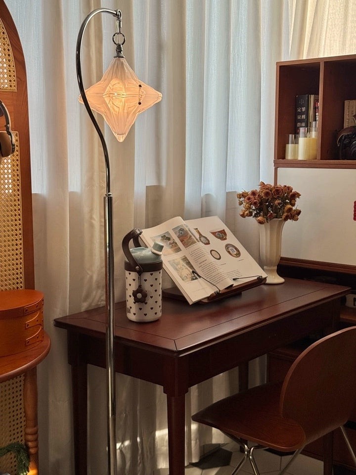 Art Deco Star vloerlamp - moderne staande lamp voor woonruimtes - Astris Orion HL1796