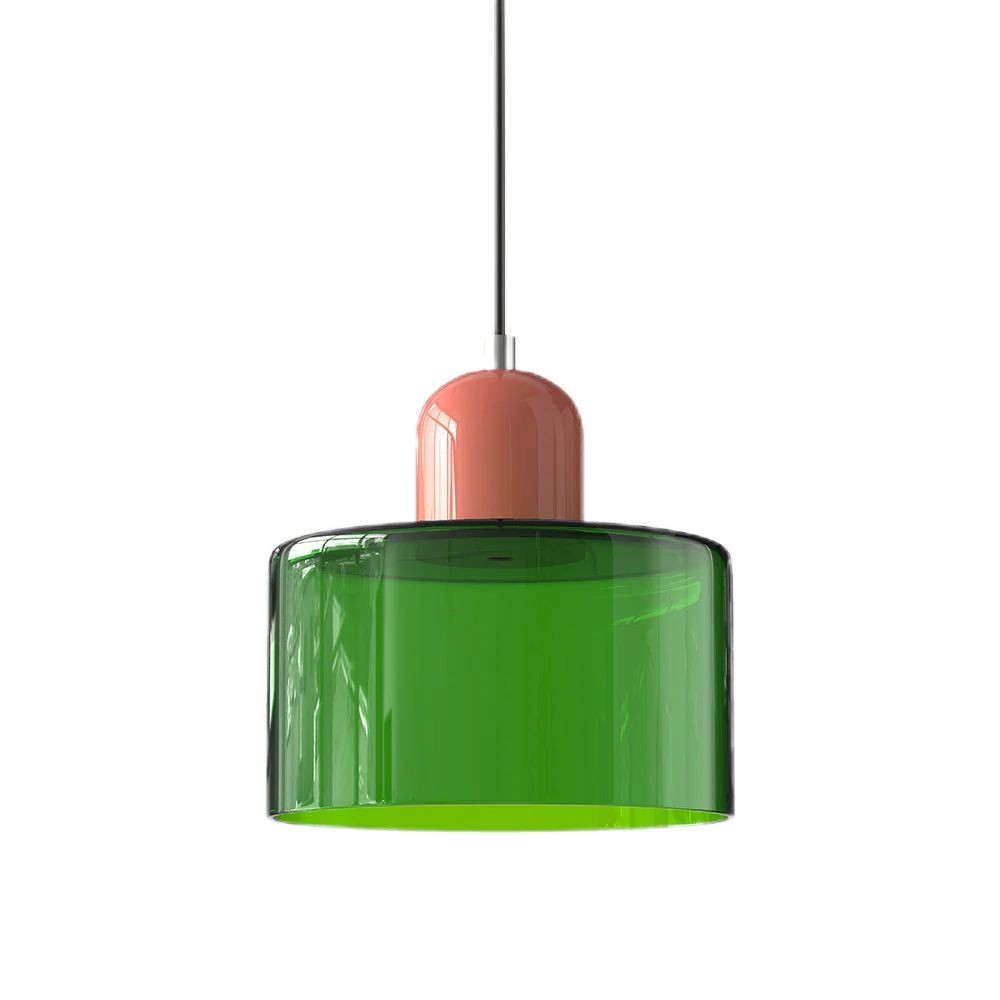 Kalo Cilinder Hanglamp - Glazen Lamp in Scandinavische Stijl voor Eet en Slaapkamer HL107