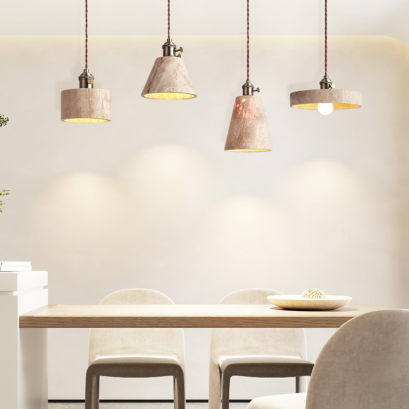 Alagusmo Minimalistische Travertin Hanglamp HL3445