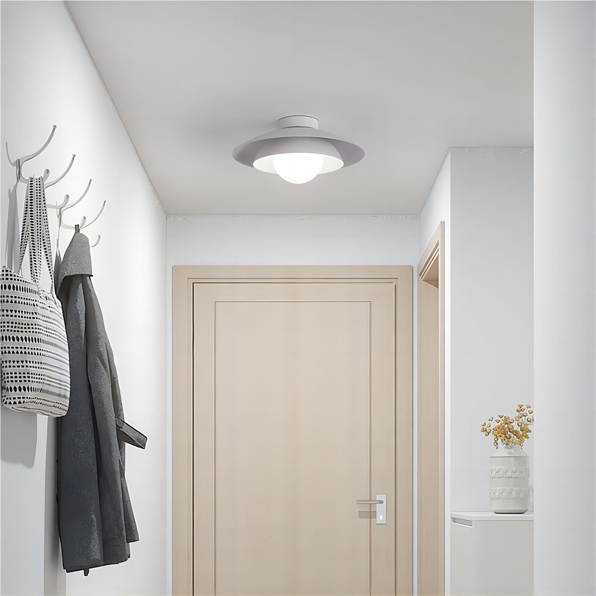 Meerlagige witte vliegende schijf plafondlamp HL121