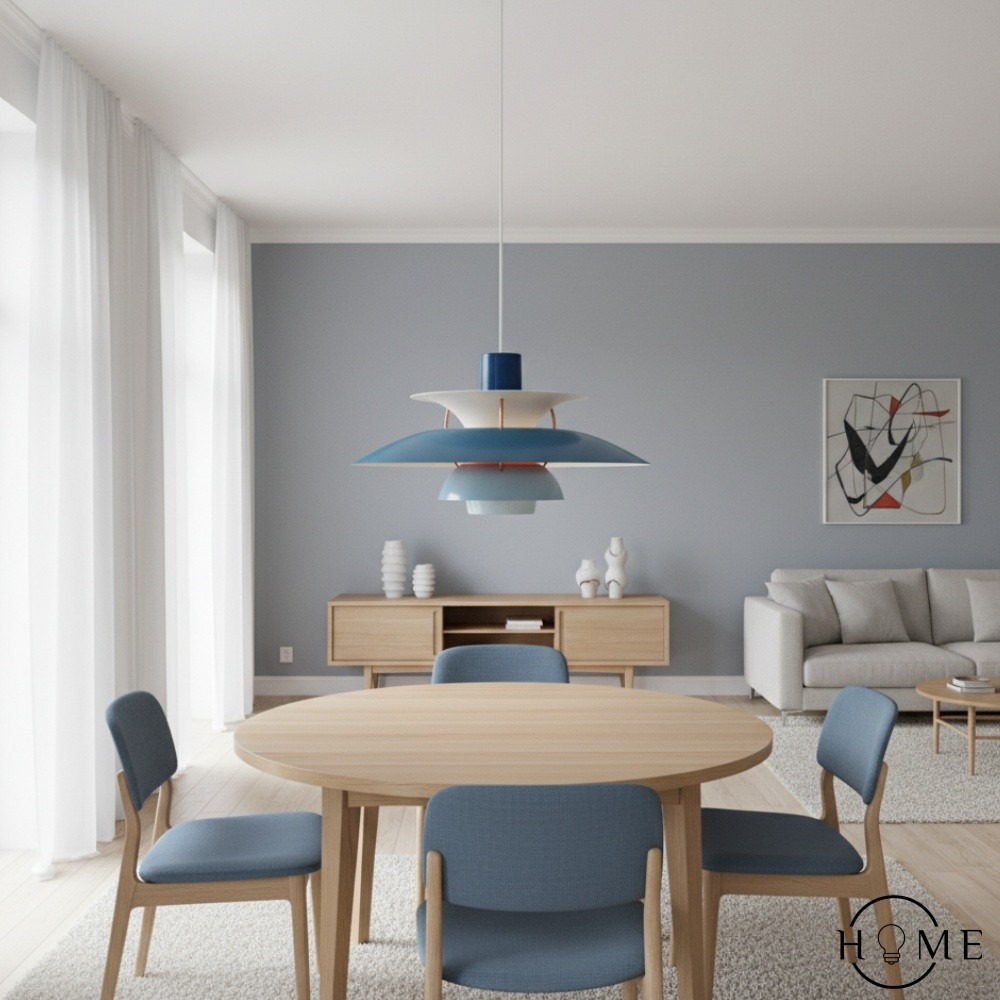 Deense Multilayer Metalen Hanglamp HL38