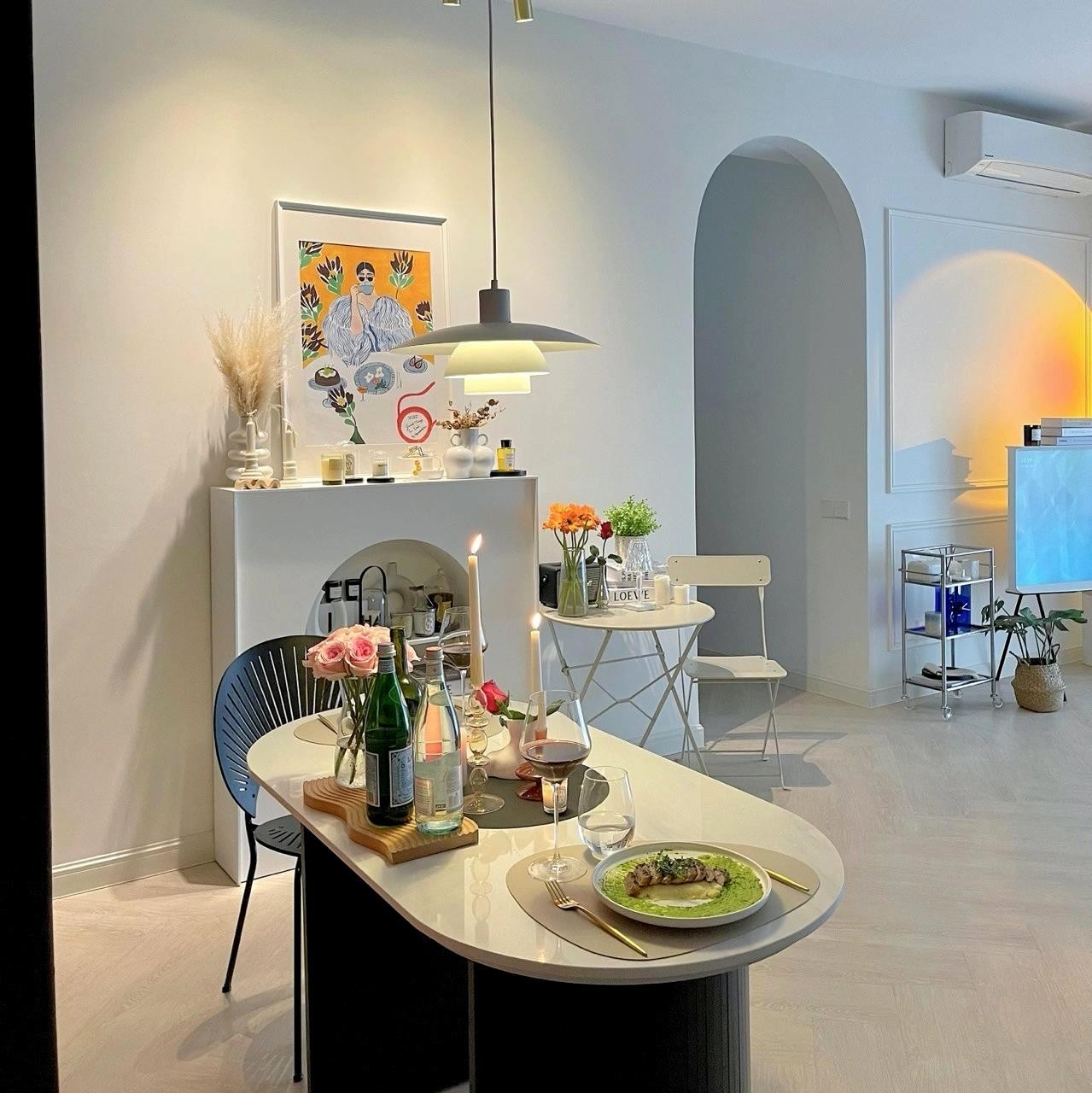 Drie Tier Disc Scandinavische Retro Hanglamp