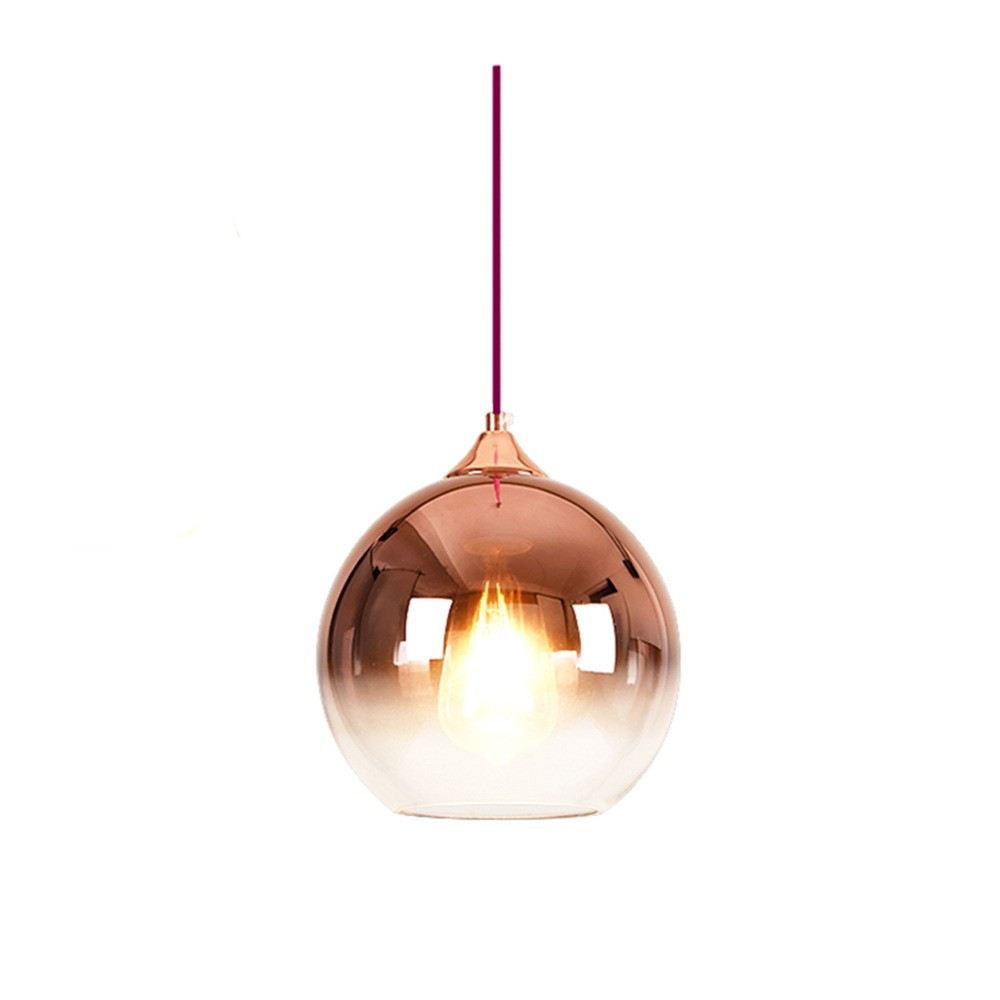 Moderne Glazen Bol Hanglamp Met Verloop HL70