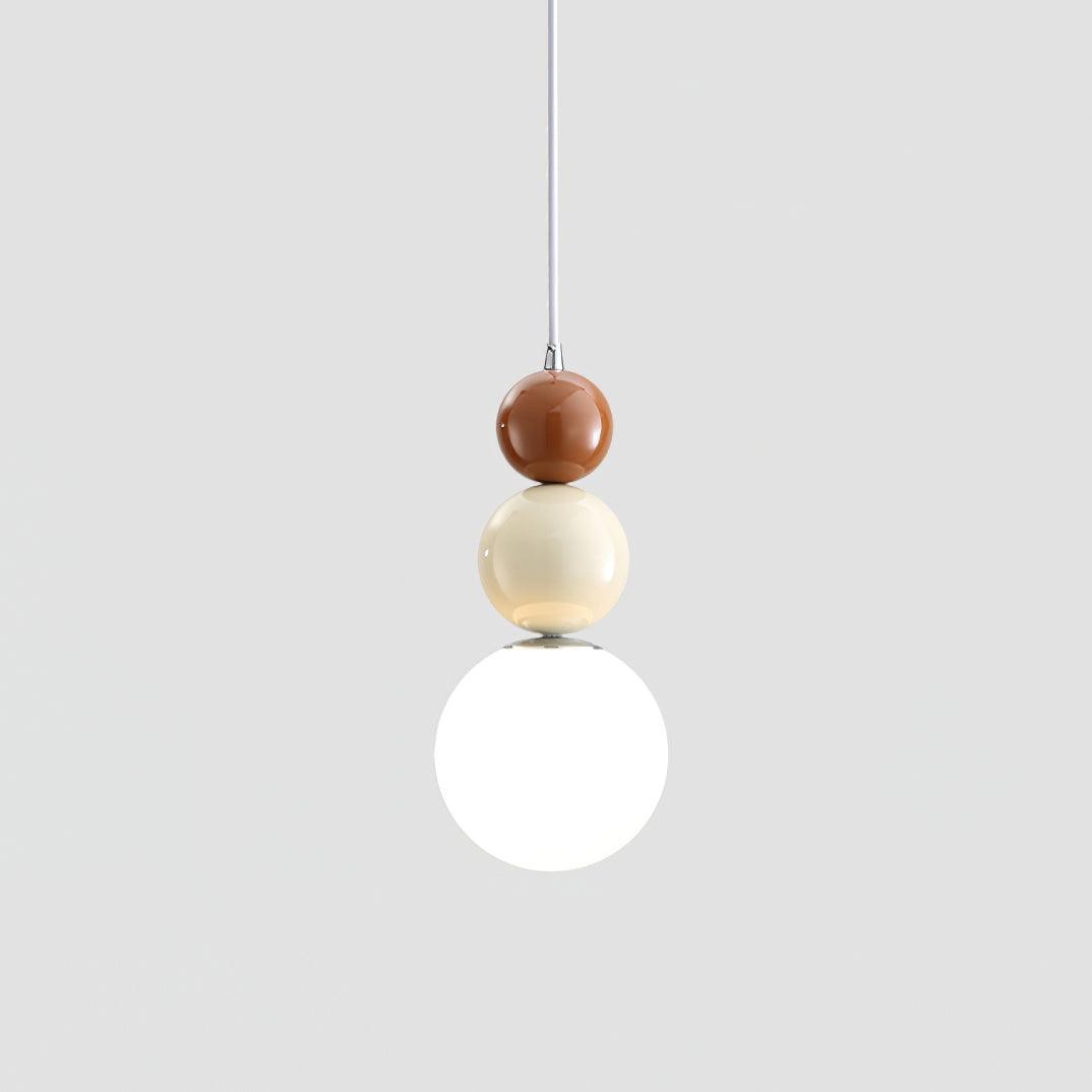 Nordic Cream Moderne Eenvoudige Dot Hanglamp HL460