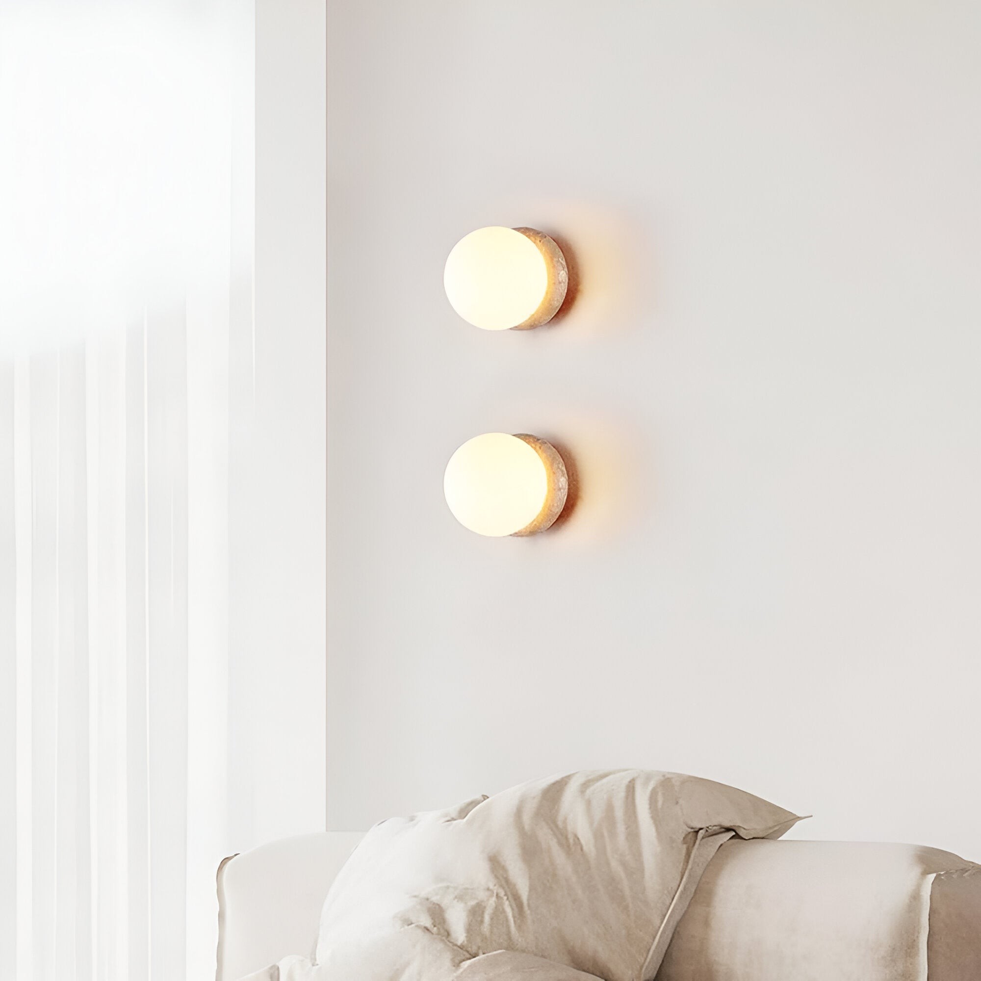 Asteroid Travertine Buitenwandlamp HL3442