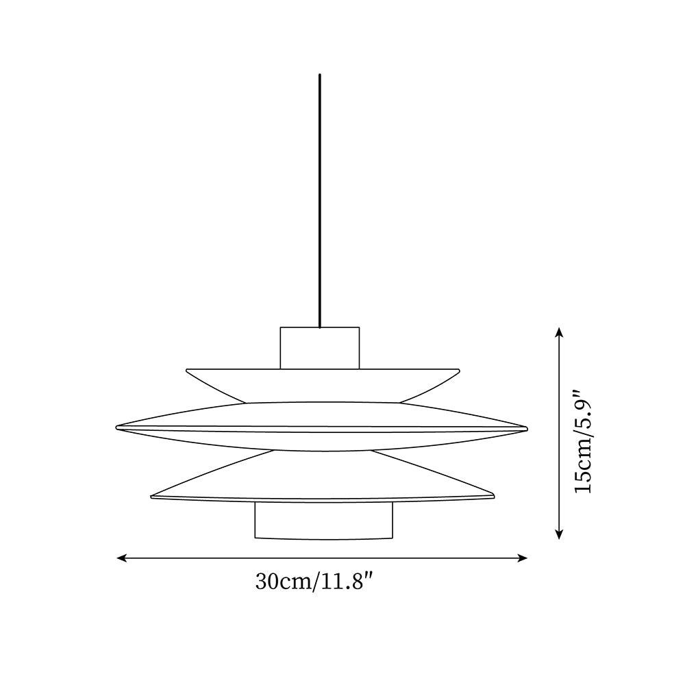 Vintage hanglamp voor woonkamer HL819