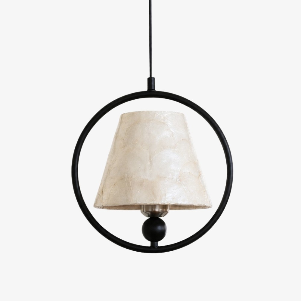 Shellure Sculpturaal Design Ring Hanglamp - Moderne Hanglamp voor Gezellige Interieurs HL3558