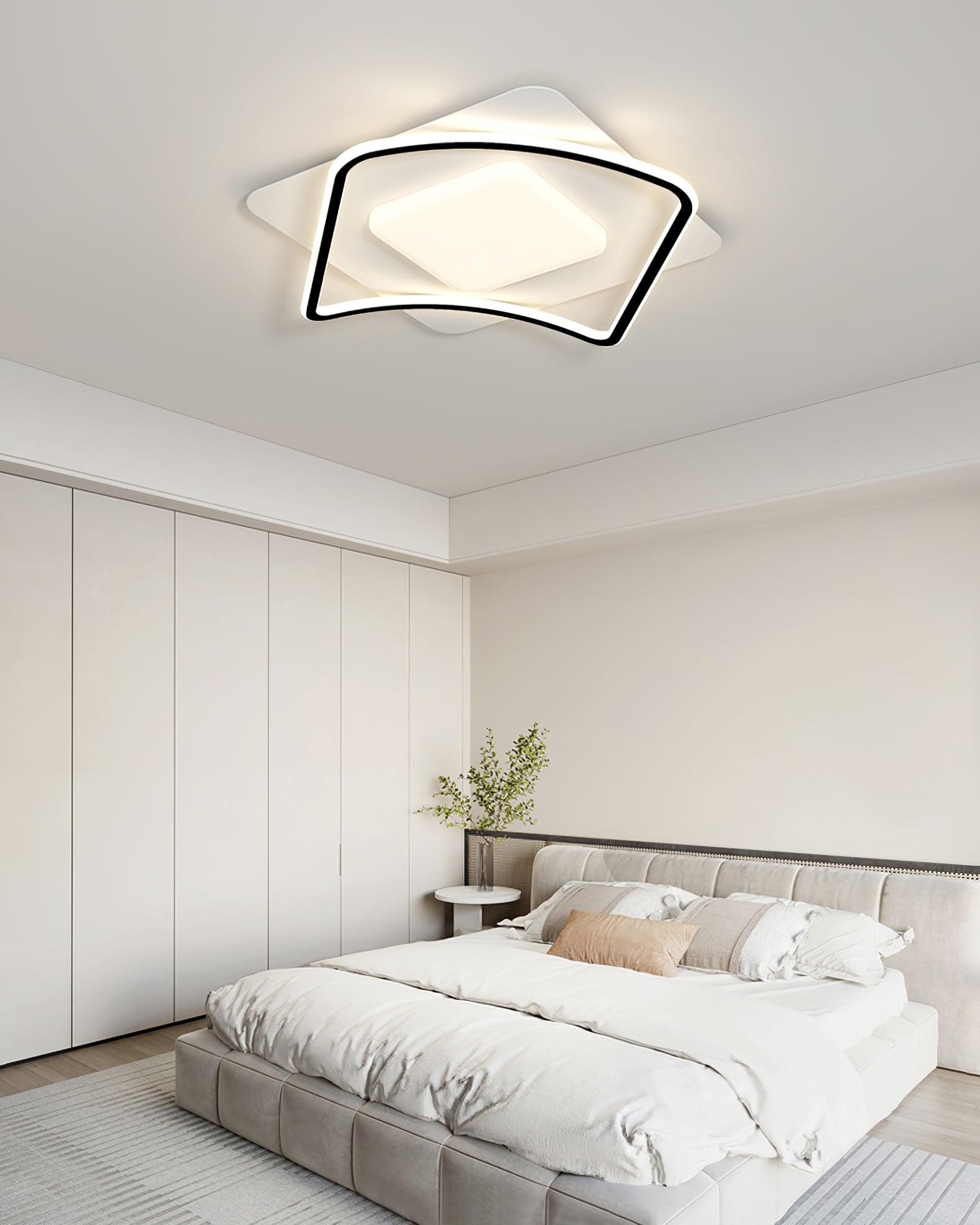 Minimalistische geometrie LED-plafondlamp HL706
