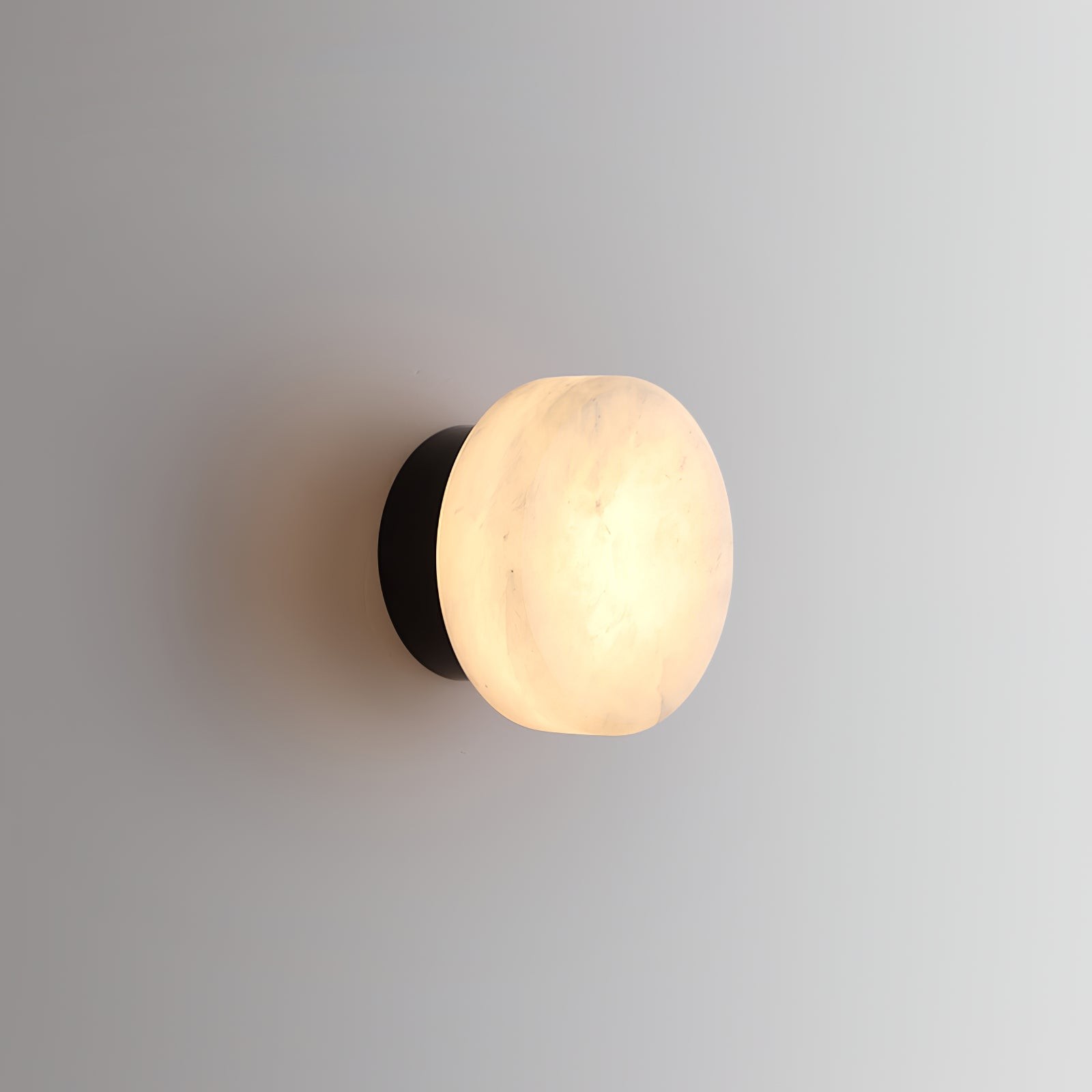 Cilindrische albasten wandlamp HL3202