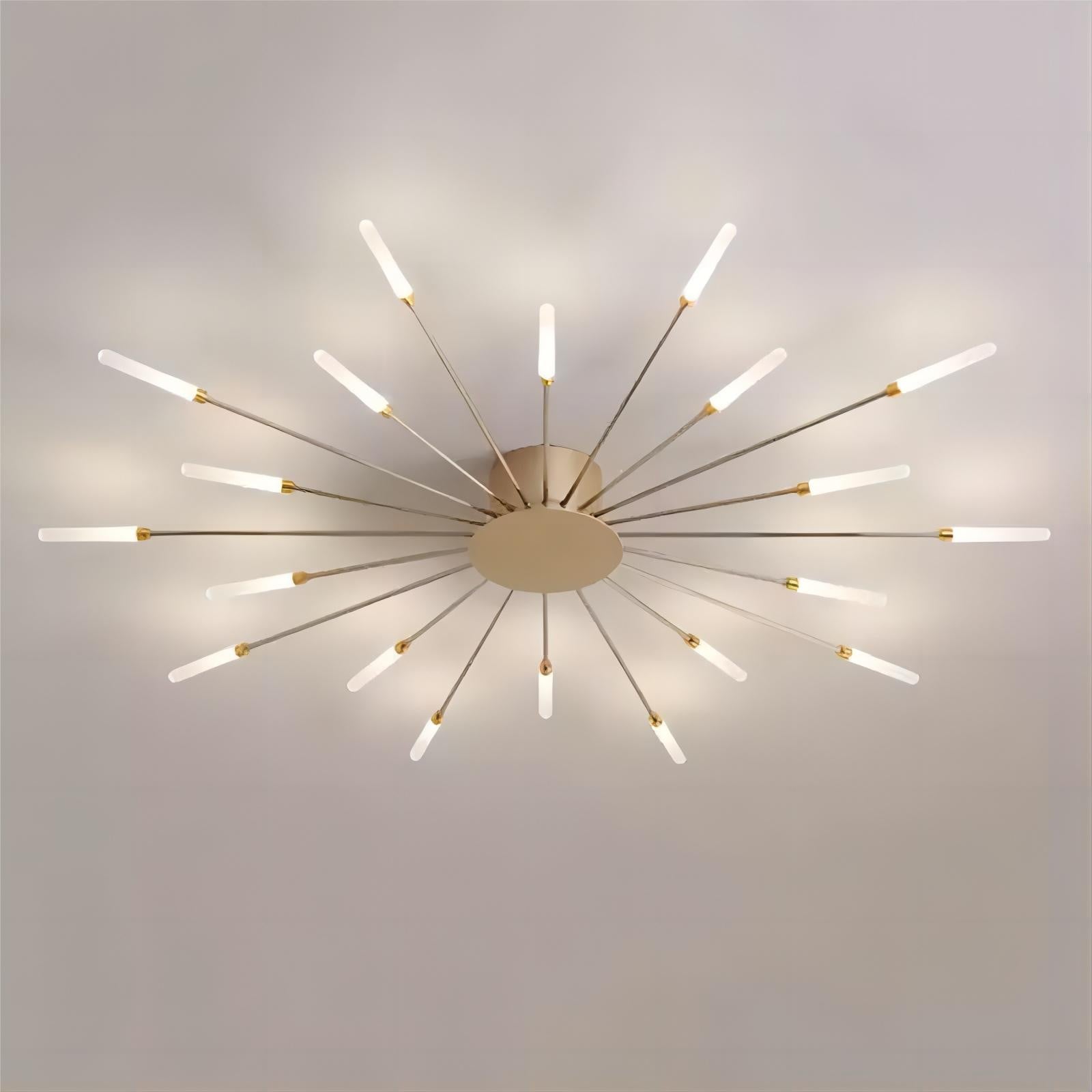 Moderne Spoetnik vuurwerk LED vertakkingsplafondlamp HL108