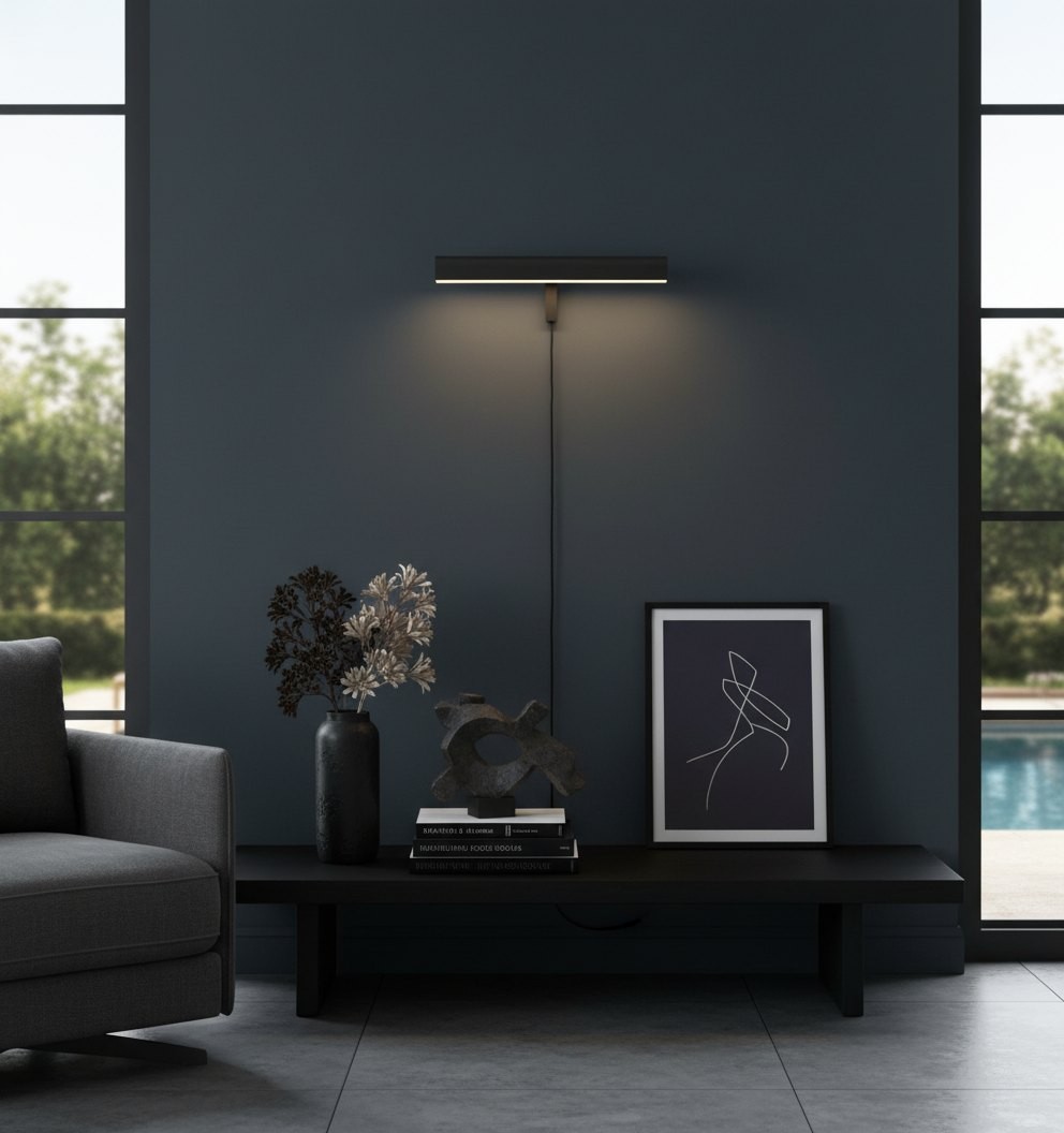 Libris Metal Gallery Light - Gestroomlijnd ontwerp voor het tentoonstellen van kunst in huis HL2369