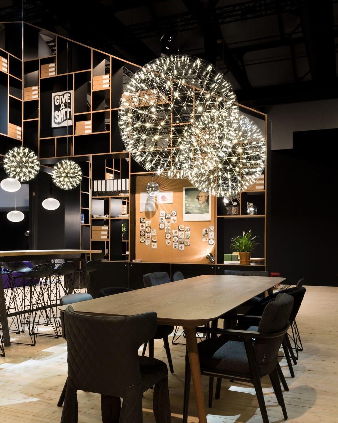 Zilveren Spark Ball hanglamp HL1407