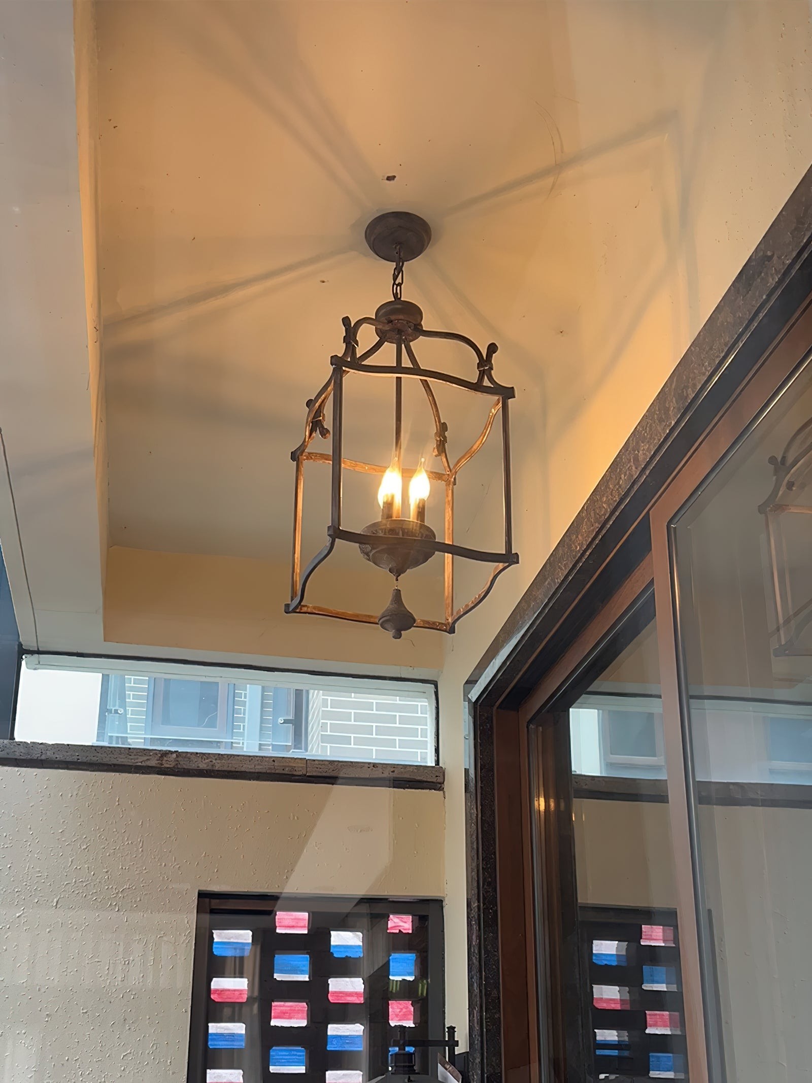 Traditionele kroonluchter in vogelkooi-vorm HL3078