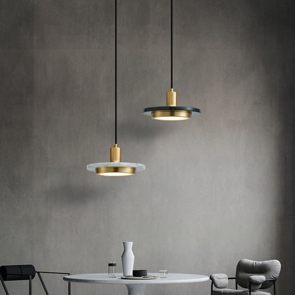 Moderne creatieve marmeren kunst hanglamp HL593