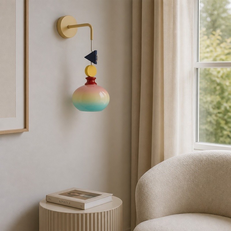 Javina Vintage geïnspireerde wandlamp - Elegante wandlamp voor hal, badkamer en slaapkamer HL3585