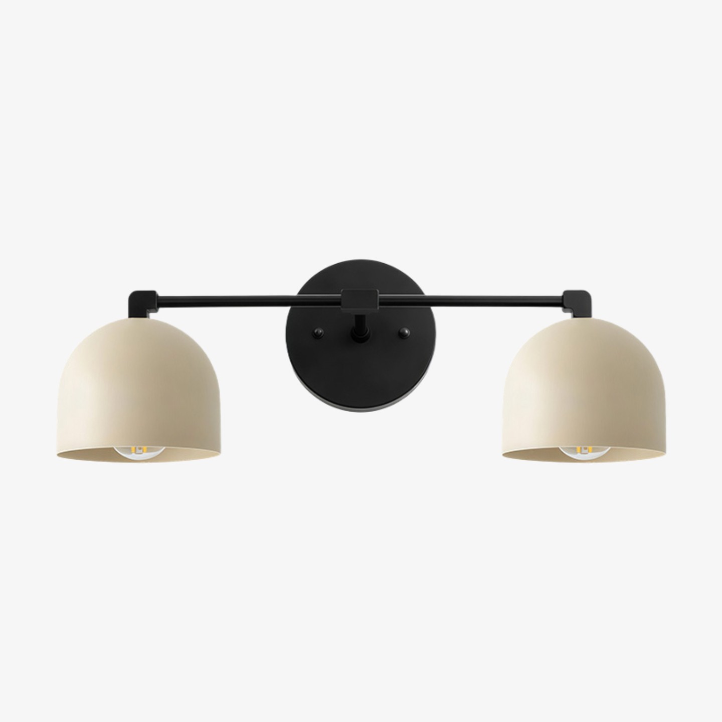 Metio Dome Mid-Century Diepe Bolvormige Kaptafellamp - Messing Wandlamp HL1774