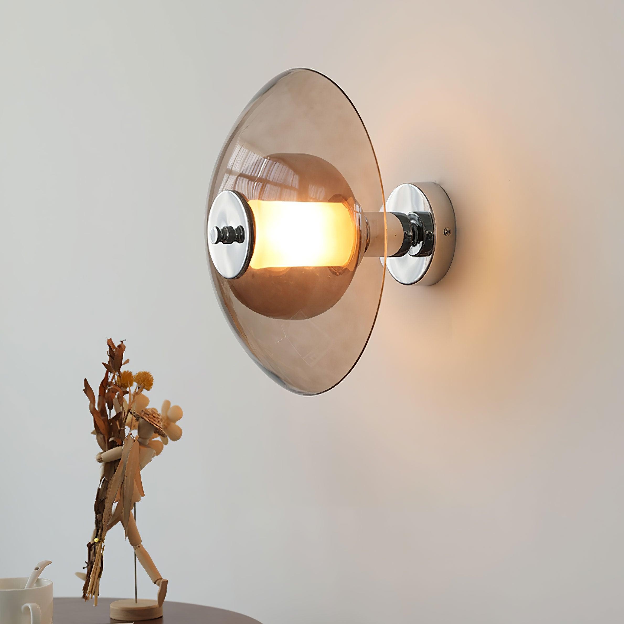 Vliegende Schotel Plug-in Wandlamp HL425