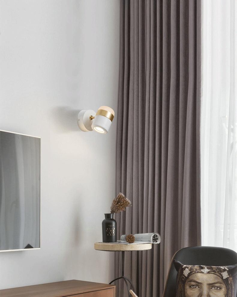 Verstelbare glazen wandlamp HL2931