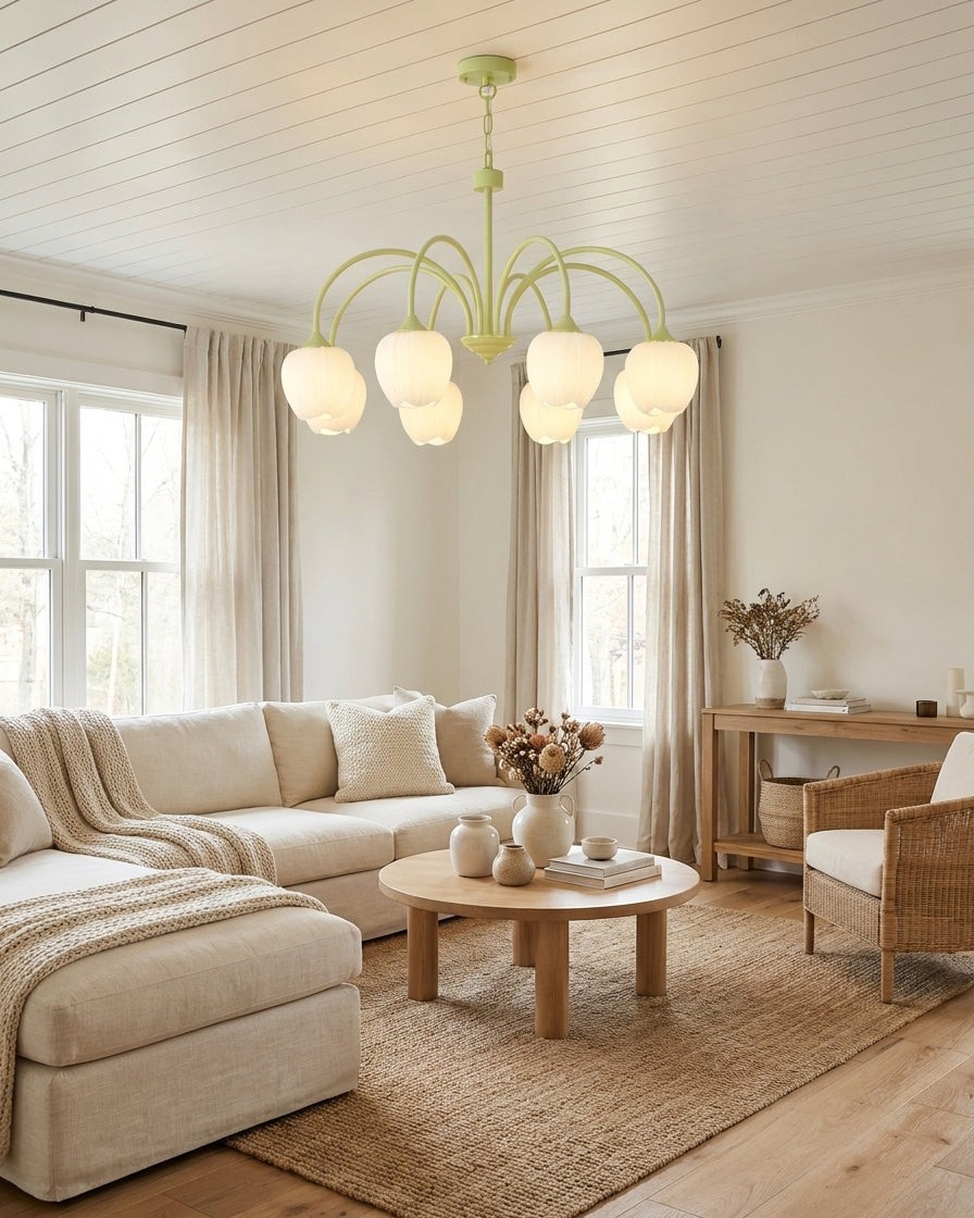 Tulp Matcha Kroonluchter HL2917