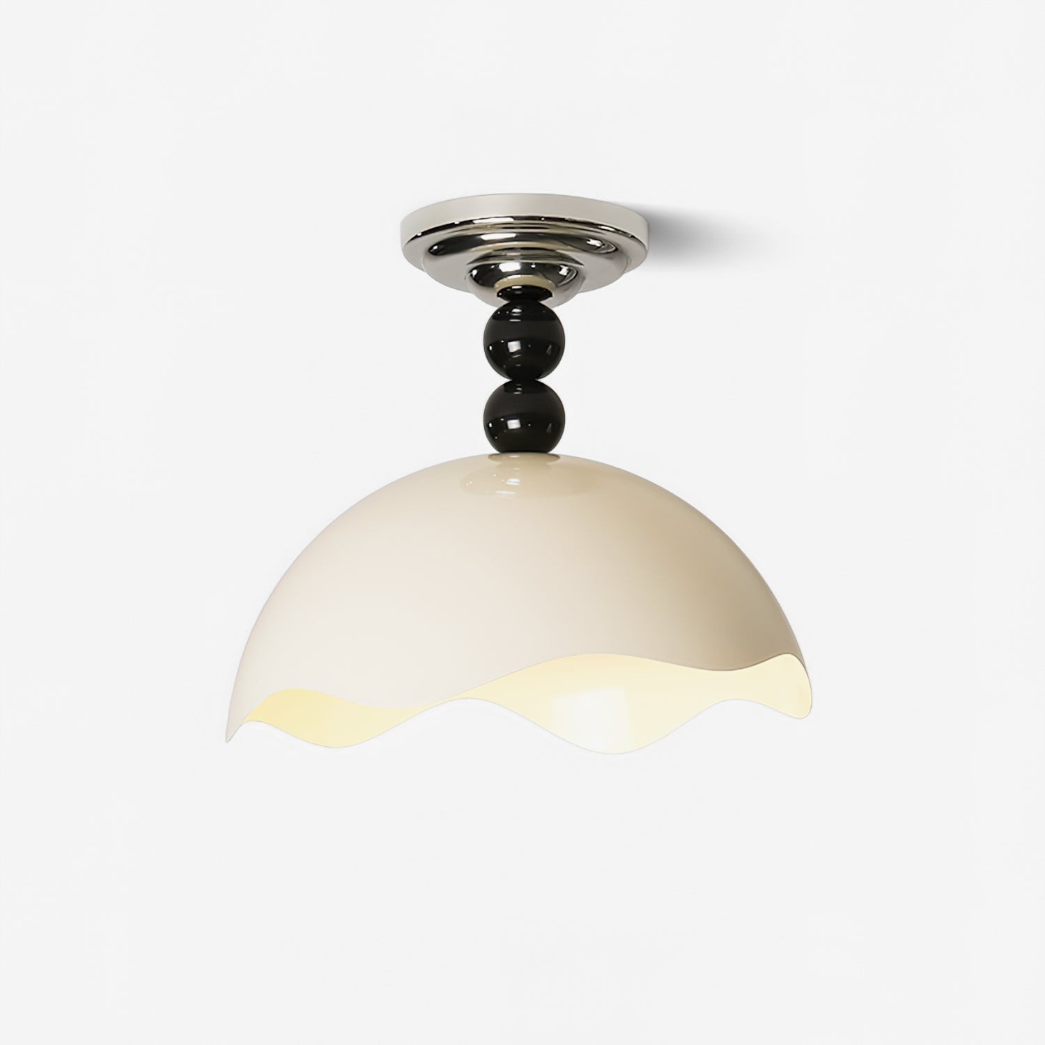 Moderne Wave Crest Metalen Plafondlamp HL830