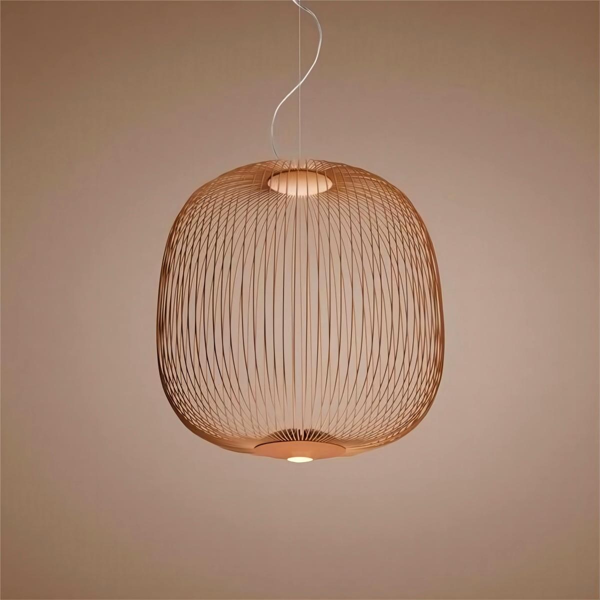 Radiloop Kooi Metalen LED Hanglamp Eettafel
