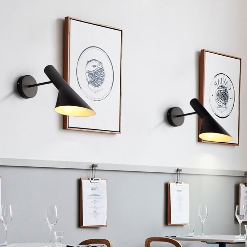 Klassieke Richtingsgebonden Asymmetrische Metalen Wandlamp HL53