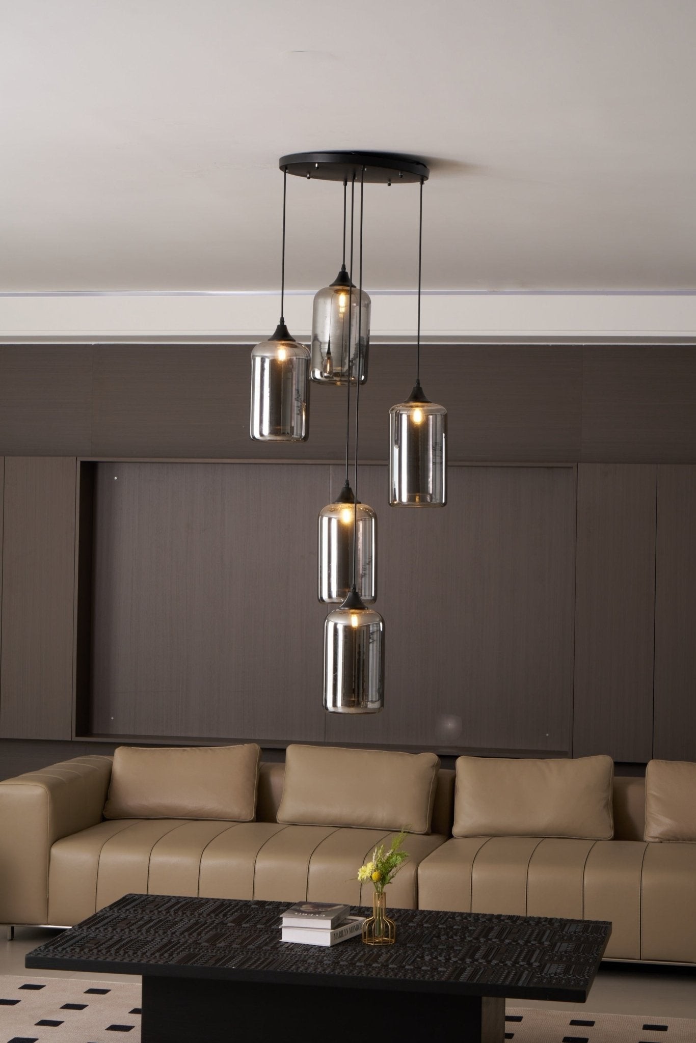 Flesvormige hanglamp HL2916