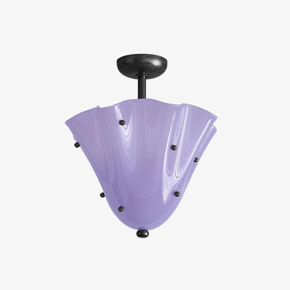 Bellina Decoratieve Glazen Plafondlamp - Moderne Sculpturale Plafondlamp HL1645