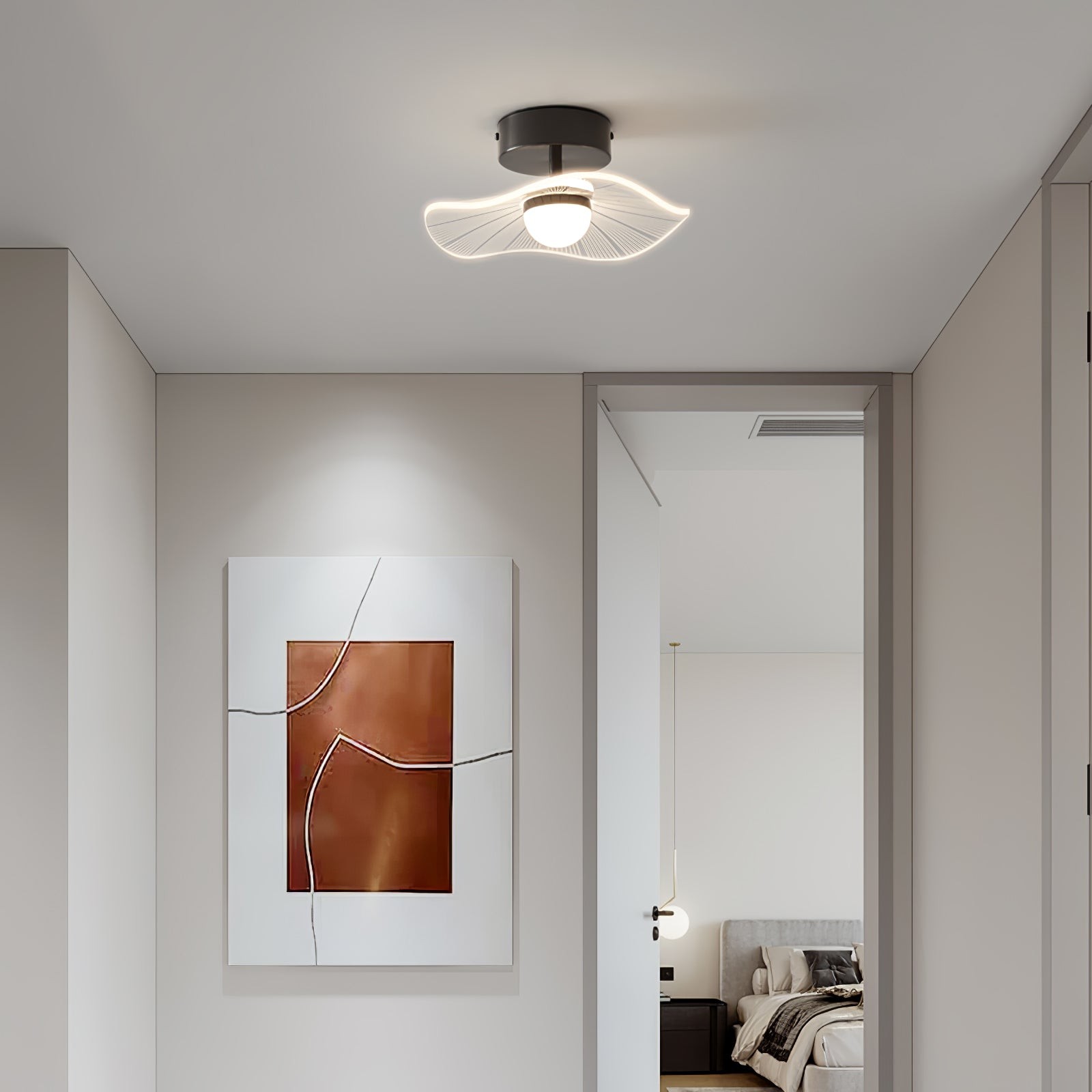 Acryl Lotusblad Plafondlamp HL1309
