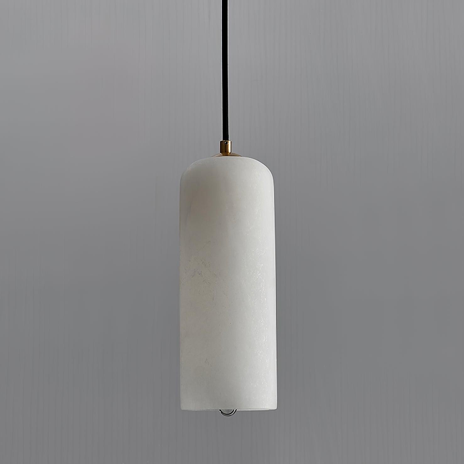 Luxe Albasten Cilinderstenen Hanglamp HL1059