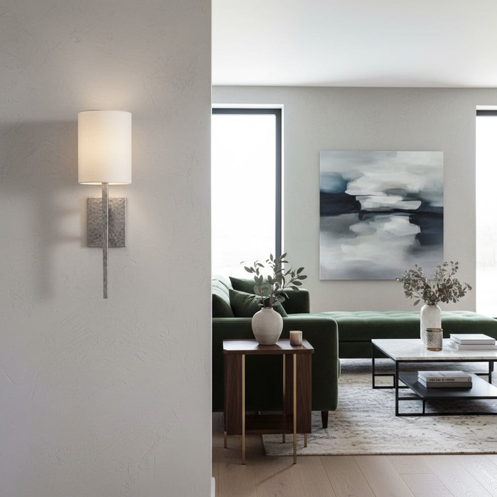 Texturoc Lineaire Wandlamp - Moderne Gehamerde Wandlamp HL1815