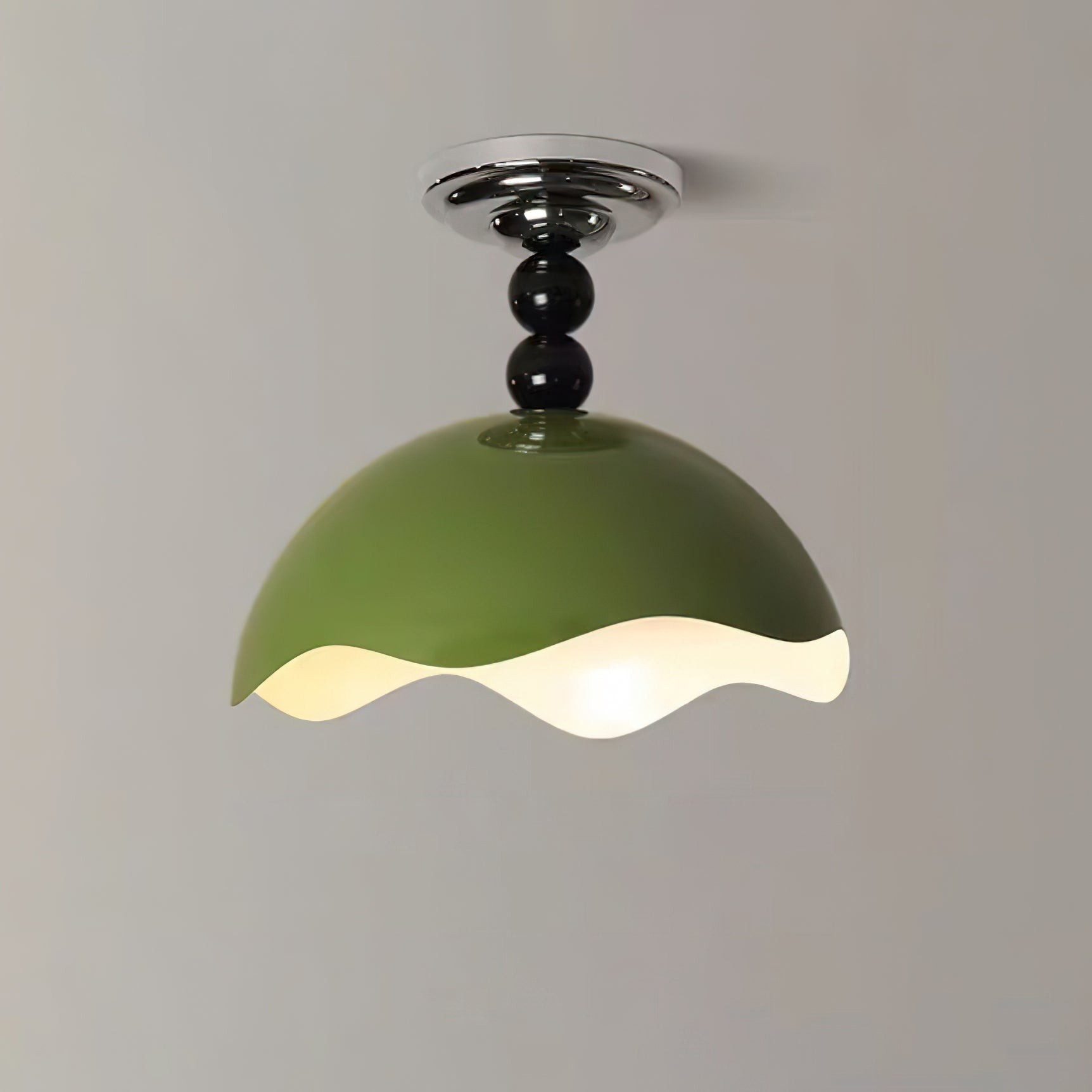 Moderne Wave Crest Metalen Plafondlamp HL830