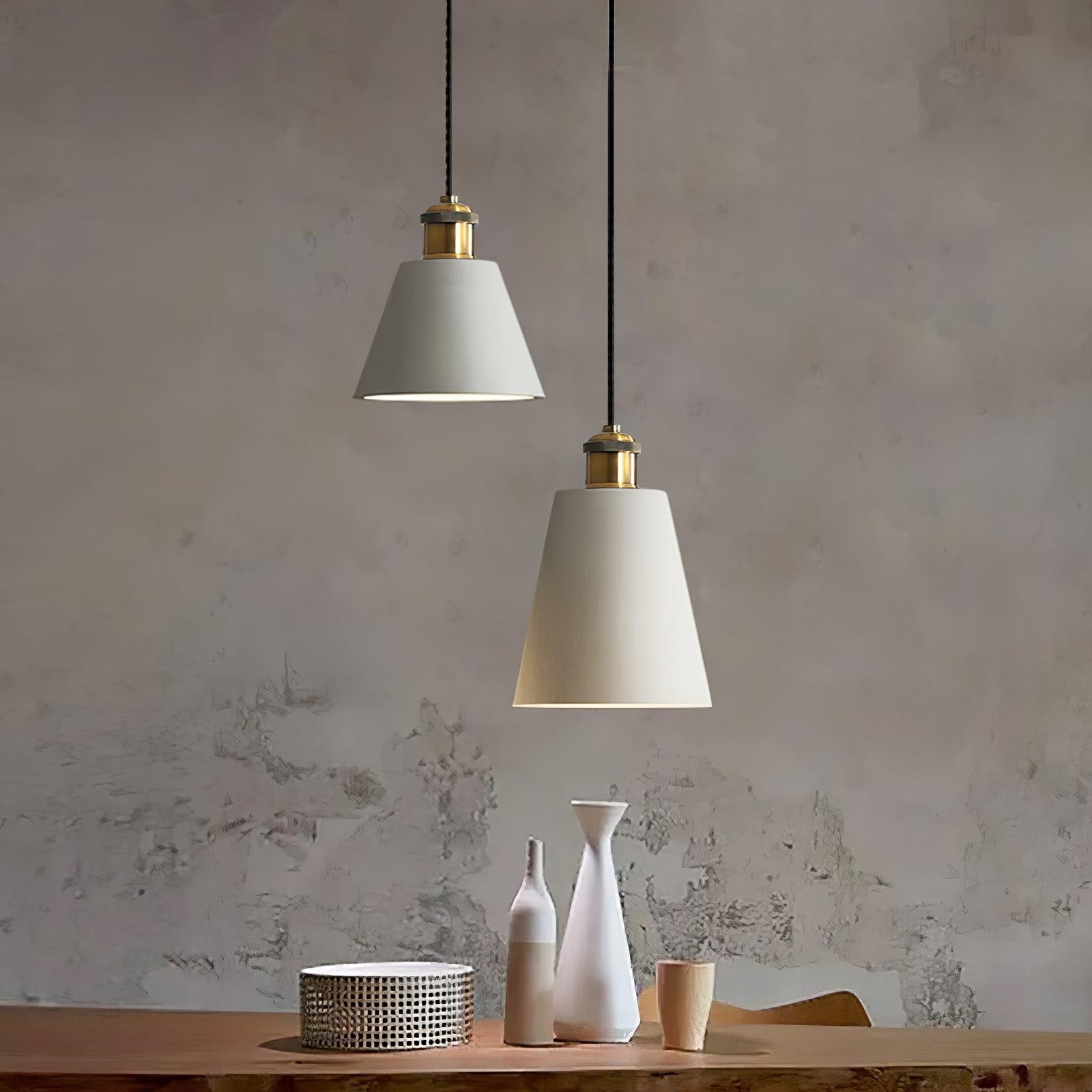 Moderne hars geometrische hanglamp HL787