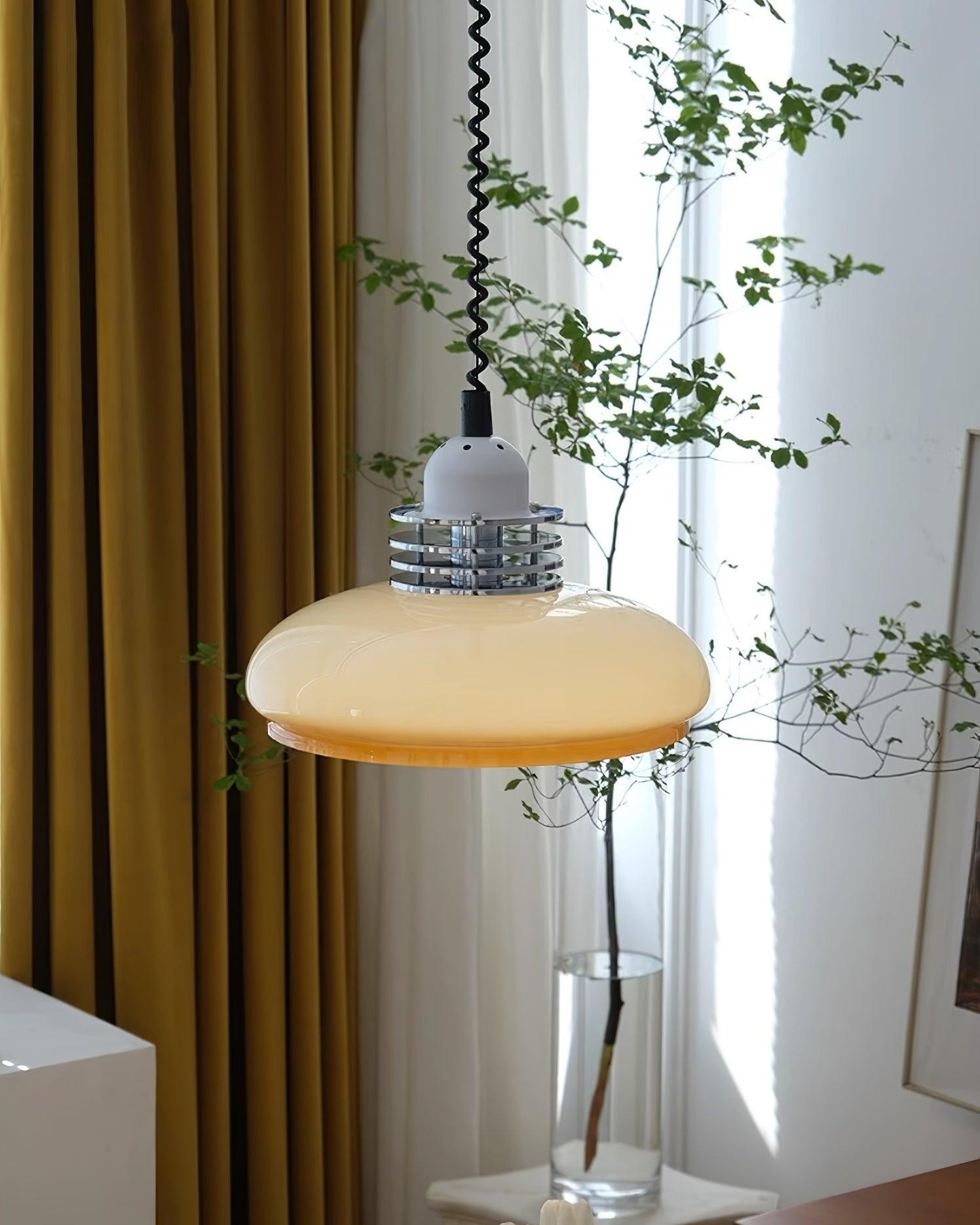 Nordic Cream intrekbare hanglamp HL914
